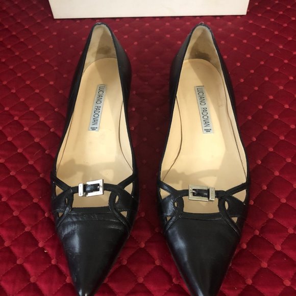 LUCIANO PADOVAN CAPRETTO NERO FLATS - Picture 2 of 3